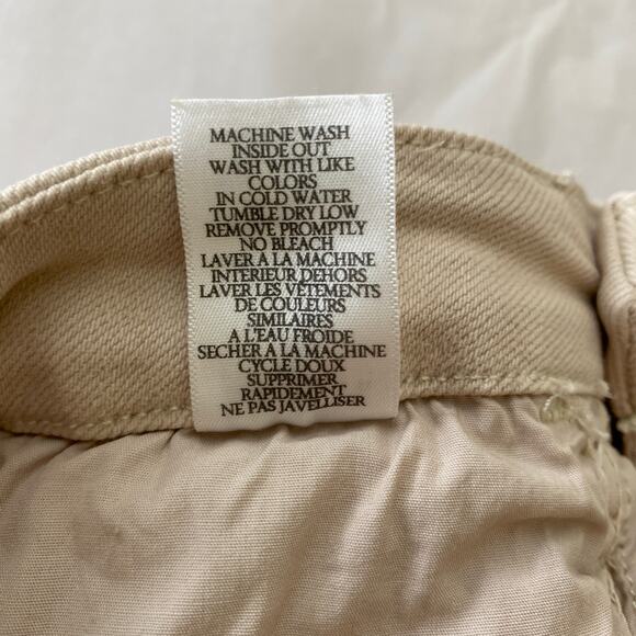 Frank & Eileen Galway Wide Leg Jeans Size 28 Sand Beige Italian Twill - Picture 13 of 15